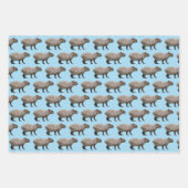 Capybara Geschenkpapier Set (Vorderseite 3)