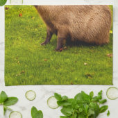 Capybara Geschirrtuch (Gefaltet)