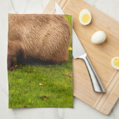 Capybara Geschirrtuch (Viertel Falte)