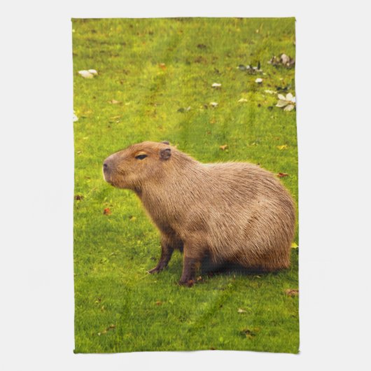 Capybara Geschirrtuch (Vertikal)