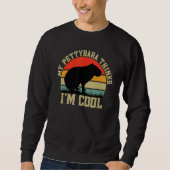 Capybara Giant Rodent For Pettybara Sweatshirt (Vorderseite)