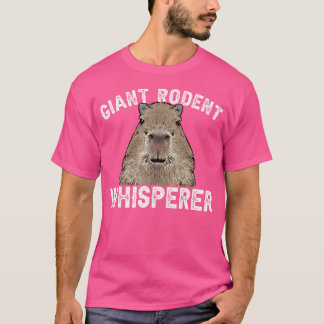 Capybara Giant Rodent Whisperer Capybara T-Shirt