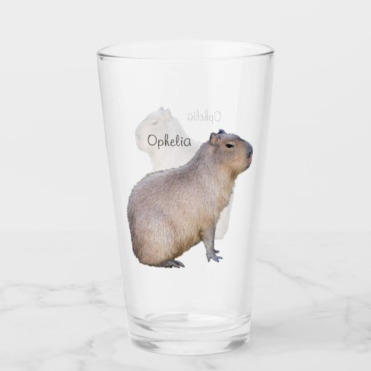 Capybara Glas (Vorderseite)