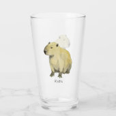 Capybara Glas (Rückseite)