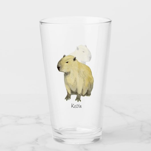 Capybara Glas (Vorderseite)