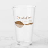 Capybara Glass Cup Glas (Vorderseite)