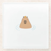 Capybara Glasuntersetzer (Vorderseite)