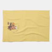 Capybara 'Great Flippn' Dad' Vatertag Geburtstag Geschirrtuch (Horizontal)