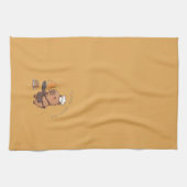 Capybara 'Great Flippn' Dad' Vatertag Geburtstag Geschirrtuch (Horizontal)