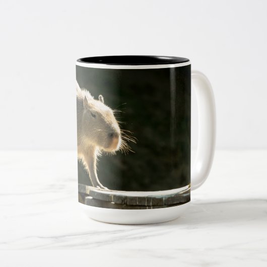 Capybara-große Tasse (VorderseiteRechts)