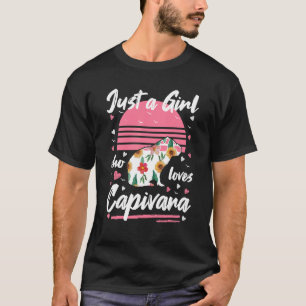 Capybara Großer Nagel für Capivara 8 T-Shirt