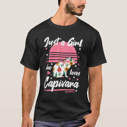 Capybara Großer Nagel für Capivara 8 T-Shirt (Vorderseite)