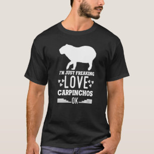 Capybara Großer Nagel für Carpinchos 22 T-Shirt