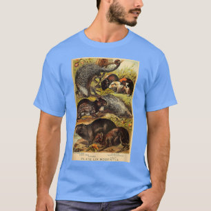 Capybara - Guinea Schwein - Vintages Schwein T-Shirt