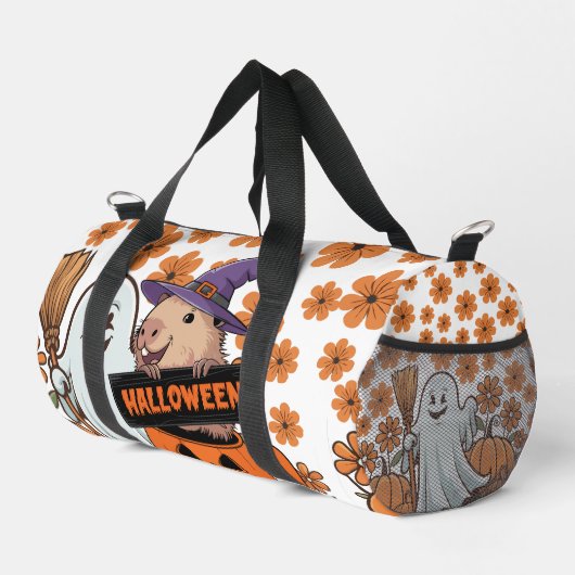 Capybara Halloween Duffle Bag (Rechte Ecke)
