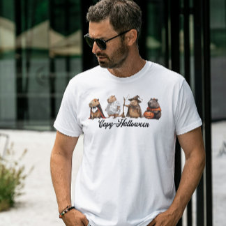 Capybara Halloween Funny T - Shirt