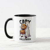 Capybara Halloween Tasse (Links)