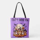 Capybara Halloween Tote Bag Tasche (Rückseite)