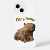 Capybara-Handy Case-Mate iPhone Hülle (Rückseite)