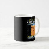 Capybara Hanukkah Capy Hanukkah Chanukah Jewish Ki Kaffeetasse (VorderseiteRechts)
