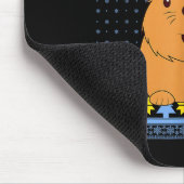 Capybara Hanukkah Capy Hanukkah Chanukah Jewish Ki Mousepad (Ecke)