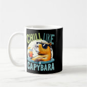 Capybara Holidays - Funny Quote Gift Zen Fashion D Kaffeetasse (Links)