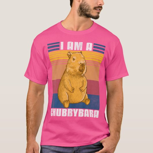 Capybara Iam A Chubbybara T-Shirt (Vorderseite)