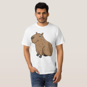 " Capybara Illustrations & Clip Art " T-Shirt (Vorne ganz)