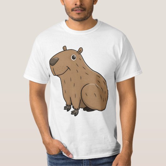 " Capybara Illustrations & Clip Art " T-Shirt (Vorderseite)