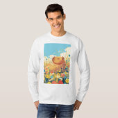 Capybara im Traumgebiet T-Shirt (Vorne ganz)