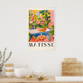 Capybara in Bathtub Art Print Pink Tropical Poster (Küche)