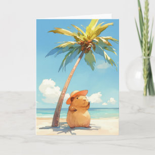 Capybara in den Tropen Karte