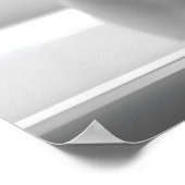 Capybara in einer Badewanne Poster (Ecke)