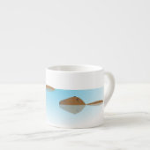 Capybara & Initials Espresso Tasse (Vorderseite Rechts)