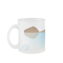 Capybara & Initials Mattierte Tasse