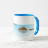 Capybara & Initials-Tasse Tasse (VorderseiteRechts)