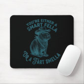 Capybara Intelligenter Kerl Furz Stinkerlustiger L Mousepad (Mit Mouse)