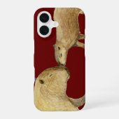 Capybara iPhone 16 Hülle (Rückseite)