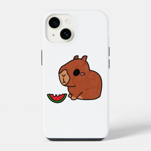 Capybara iPhone Hülle (Rückseite)