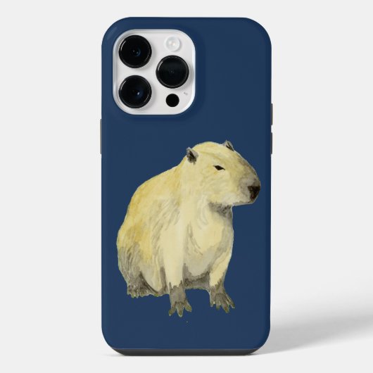 Capybara iPhone Hülle (Rückseite)