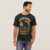 Capybara Is My Spirit Animal Capybara Rodent T-Shirt (Vorne ganz)