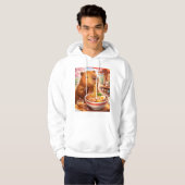 Capybara isst Ramen Hoodie (Vorne ganz)