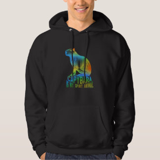 Capybara ist mein Geist Tier einzigartig Capybara Hoodie