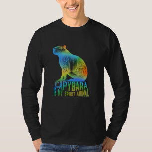 Capybara ist mein Geist Tier einzigartig Capybara T-Shirt