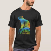 Capybara ist mein Geist Tier einzigartig Capybara T-Shirt (Vorderseite)