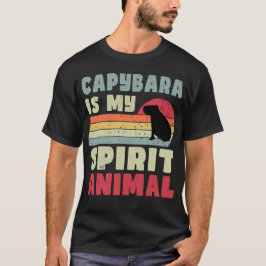 Capybara ist mein Geist-Tier-T - Shirt