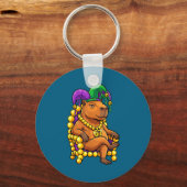 Capybara Jester 67 Six Seven Design Schlüsselanhänger (Vorderseite)