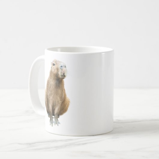 Capybara Kaffeetasse (Vorderseite Links)