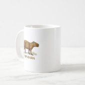 Capybara Kaffeetasse (Vorderseite Links)