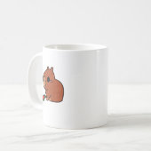 Capybara Kaffeetasse (Vorderseite Links)
